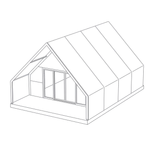 FDomes A-Frame Basic Glamping Cabin