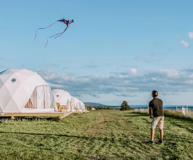Archers Edge glamping resort powered by FDomes
