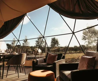 FDomes Glamping at Abbey Farm Resort, United Kingdom