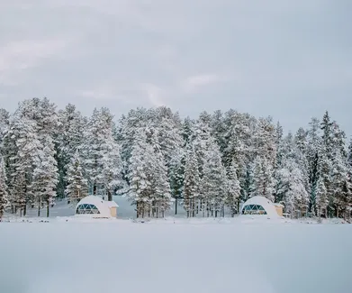 Harriniva Hotels & Safaris in Finland FDomes