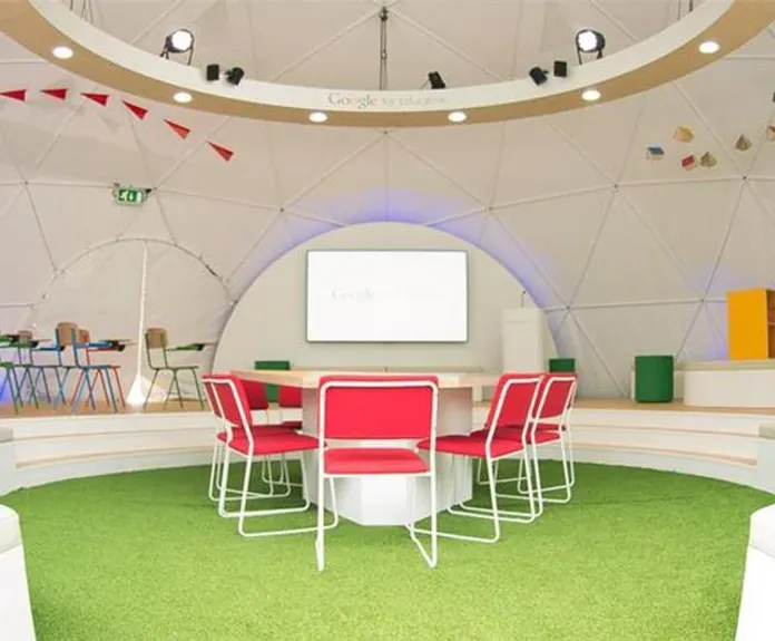 Outdoor Classroom Dome powered by FDomes