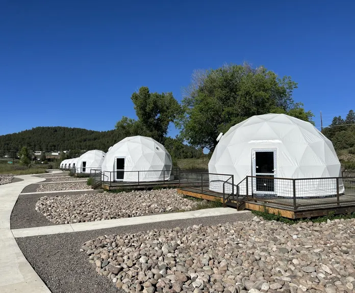 Pagosa River Domes - Colorado, USA