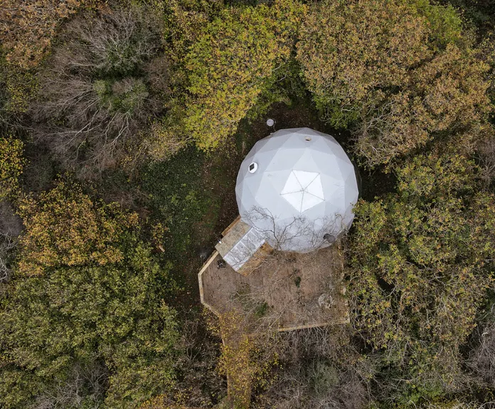 Fdomes dome in the woods