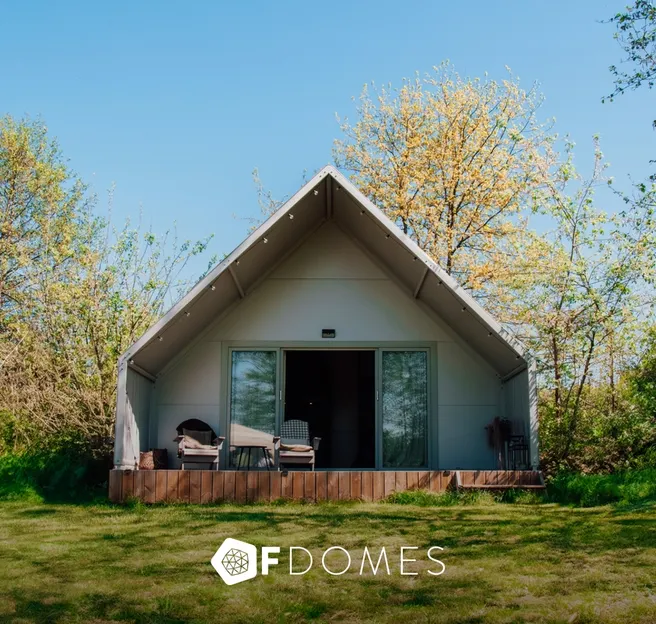 a-frame shape in spring