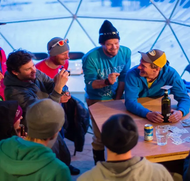 Glamping 75 dome for Skeena Heliskiing optimized