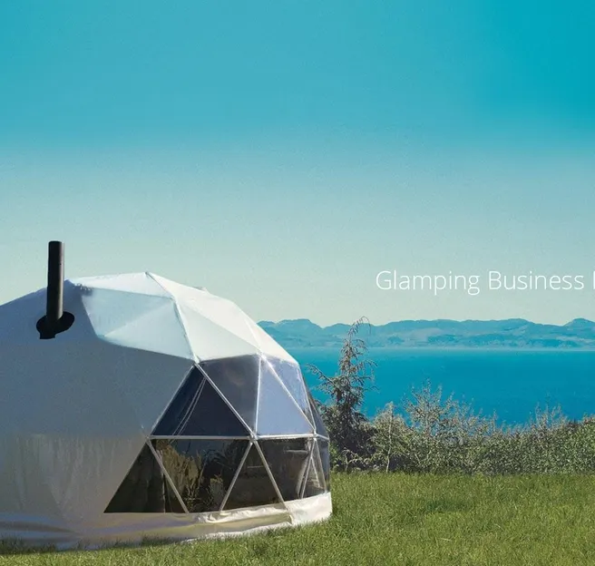 glamping business essentials post picture