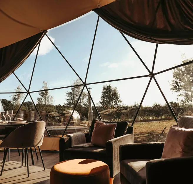 FDomes Glamping at Abbey Farm Resort, United Kingdom