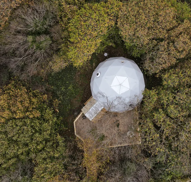 Fdomes dome in the woods