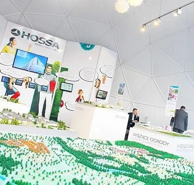 interior white dome tent