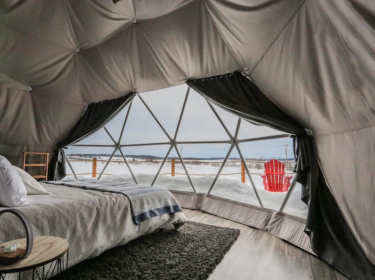 CAMPagne, Canada – a glamping resort powered by FDomes Glamping
