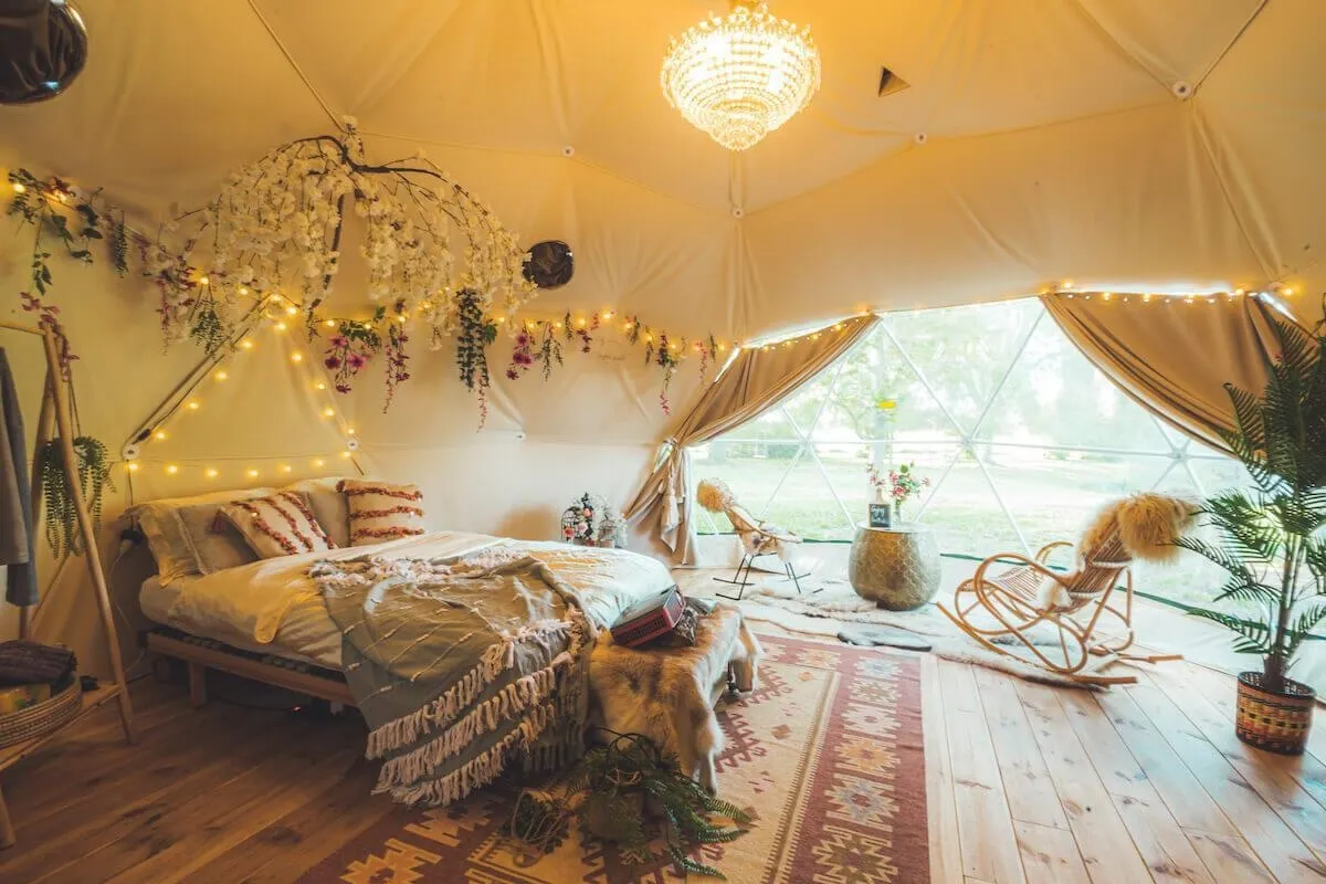 Ardome Bubble Belgium Glamping FDomes