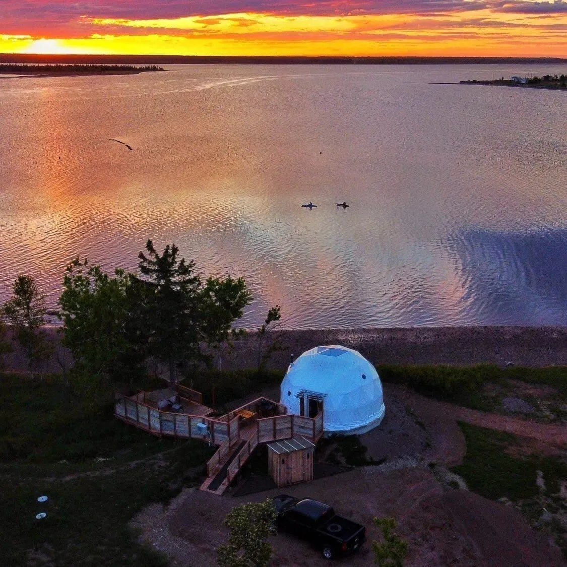 Cielo – Glamping Maritime New Brunswick in Canada powered by FDomes Glamping