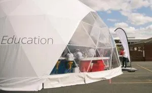 outdoor classroom classic 75 dome 