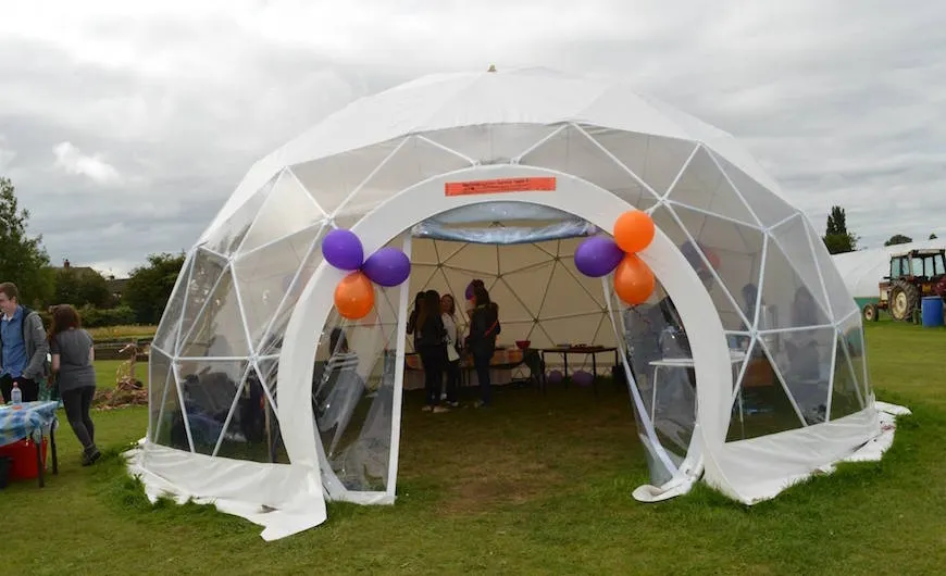 Bridge-Community-Farms dome geodesic