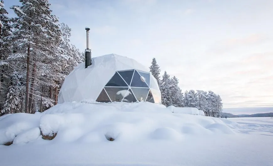 FDomes in snow