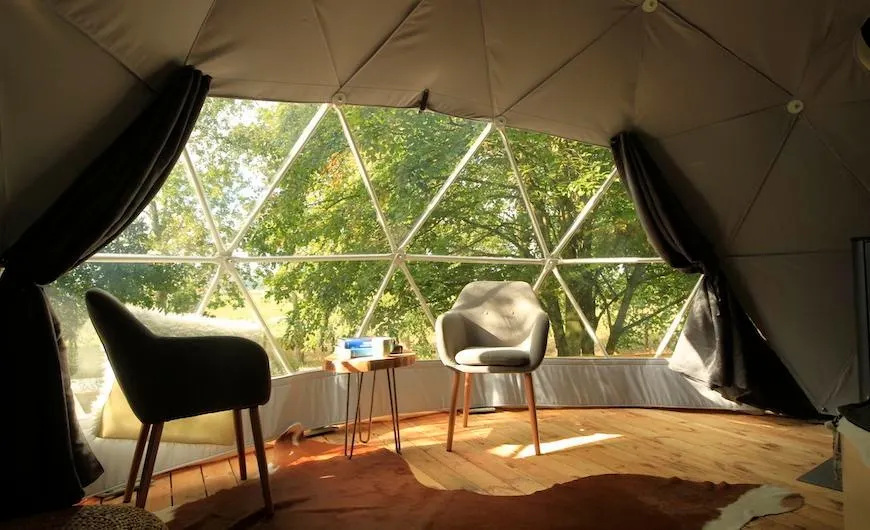 FDomes panoramic window