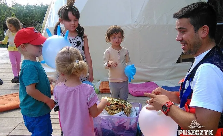 first aid course for kids at puszczyk forest kindergarten