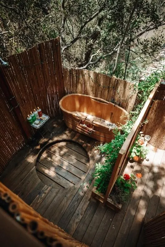 outdoor bath fDomes