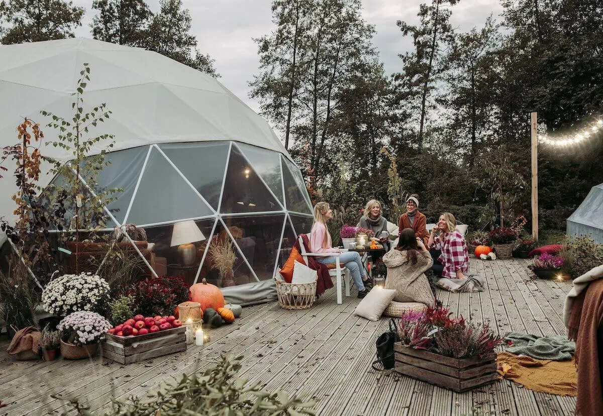 FDomes autumn decor ideas