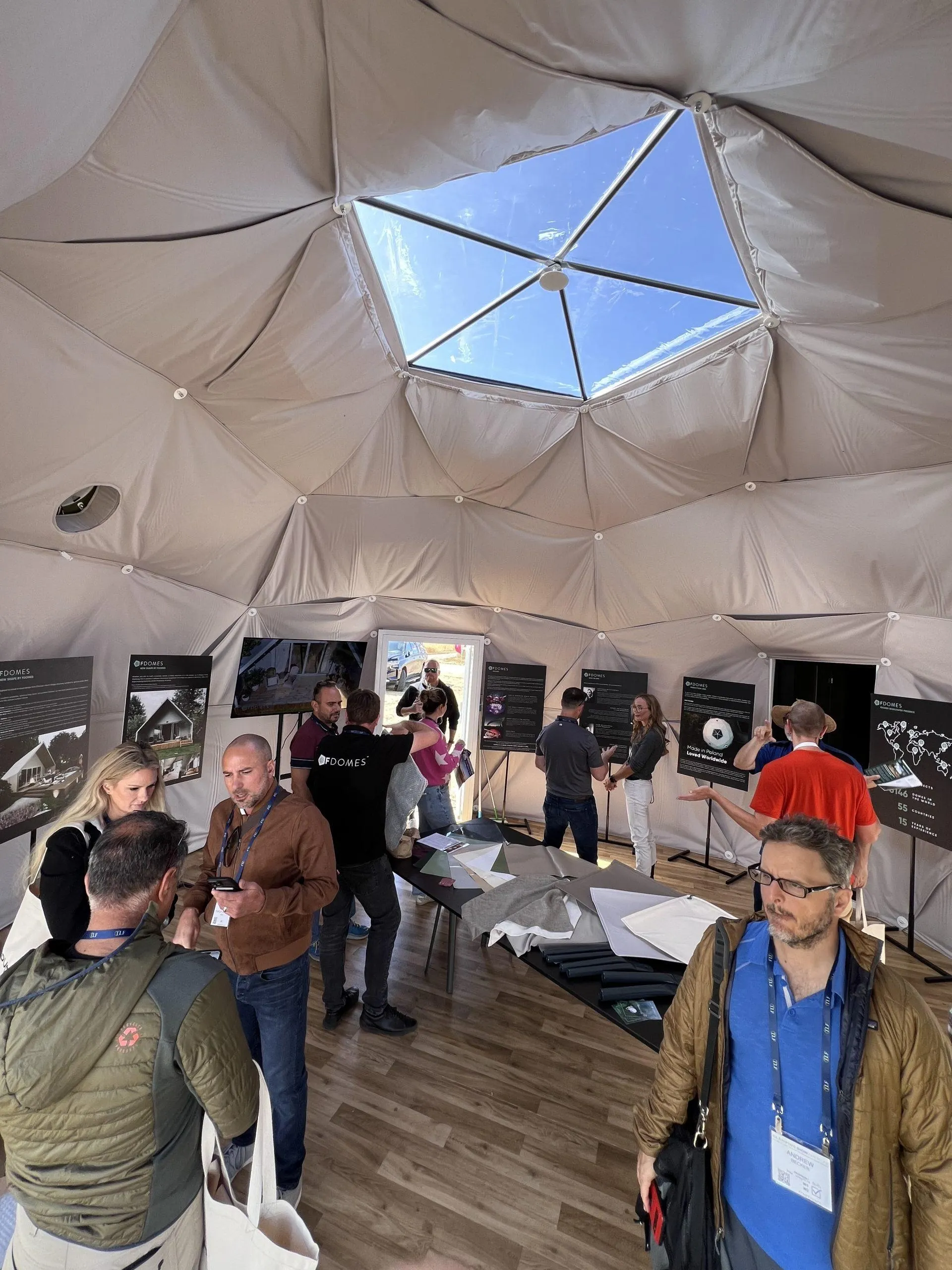 glamping show people Colorado USA 2023