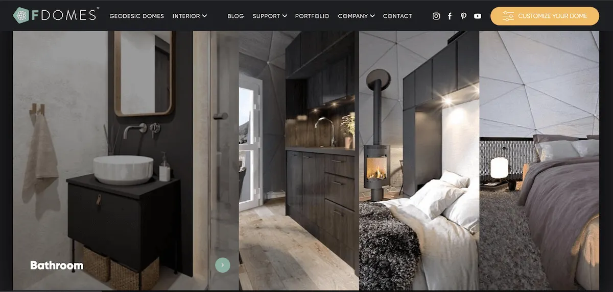 FDomes modules new website 